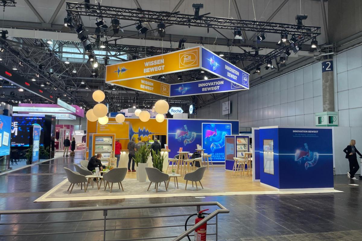 Dr.Falk Pharma, DGVS 2025, Messe Leipzig 