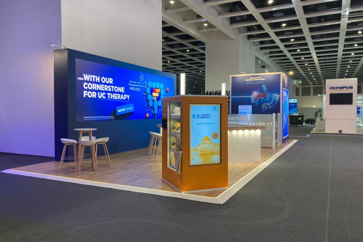 Dr.Falk Pharma, UEGW 2025, Messe Berlin  